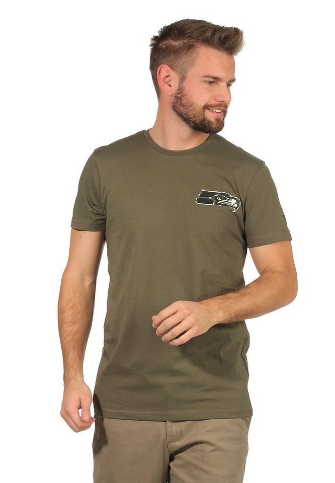 New Era T-Shirt New Era NFL Digi Camo SS T-Shirt Herren SEATTLE SEAHAWKS Khaki von New Era