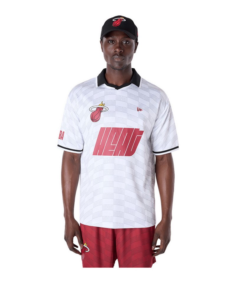 New Era T-Shirt New Era Oversized T-Shirt Weiß Kurzarm-Shirts Polyester von New Era