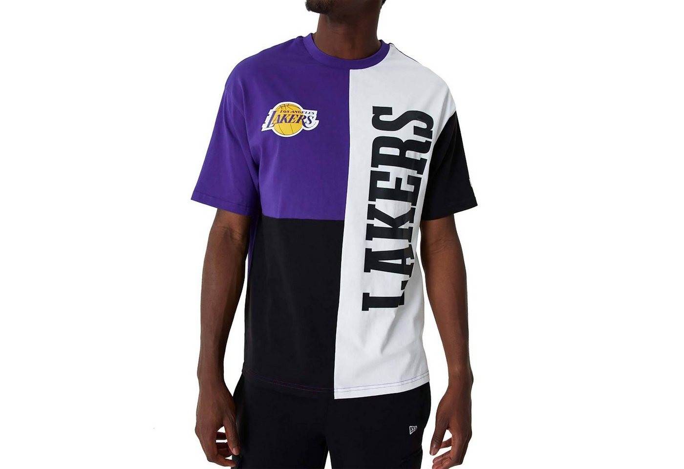 New Era T-Shirt T-Shirt New Era NBA Cut and Sew LA Lakers von New Era