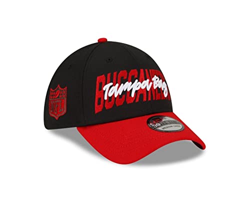 New Era Tampa Bay Buccaneers 2022 NFL Draft Black Red 39Thirty Stretch Cap - M - L von New Era