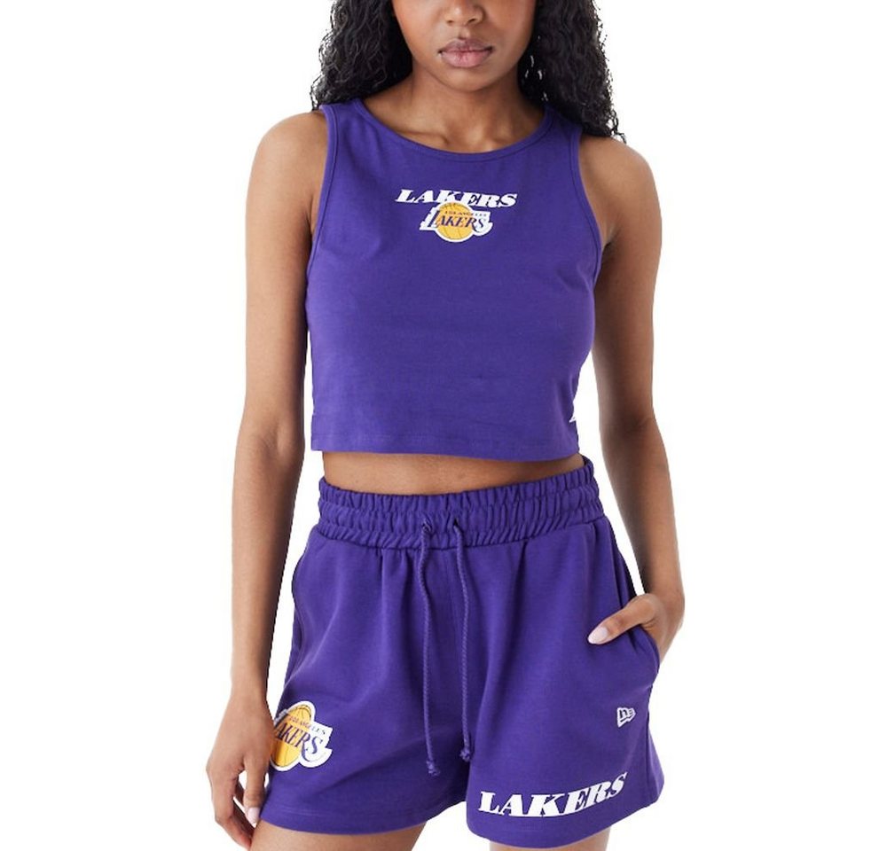 New Era Tanktop Crop Los Angeles Lakers von New Era