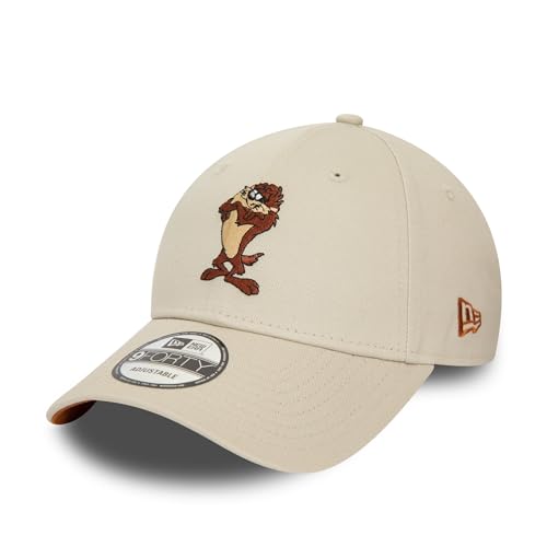 New Era Taz Basecap Kappe Cap verstellbar 9Forty Looney Tunes Cartoon gebogener Schirm beige - One-Size New Era Taz Basecap Kappe Cap verstellbar 9Forty Looney Tunes Cartoon gebogener Schirm beige - One-Size von New Era