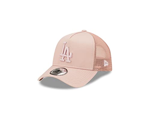 New Era Team Logo Los Angeles Dodgers MLB Baseball Rosa 9Forty A-Frame Adjustable Trucker Cap - Child von New Era