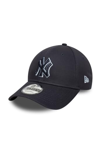 New Era Team Outline 9Forty Adjustable Cap NY Yankees Dunkelblau, Size:OneSize von New Era