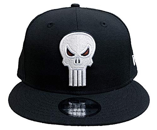 New Era The Punisher Black Marvel Comics Snapback Cap 9fifty Limited Edition von New Era