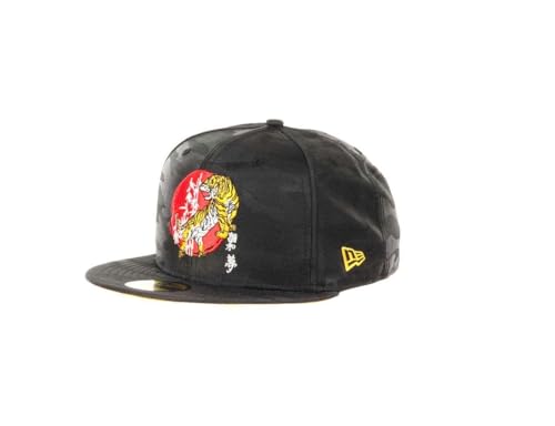 New Era Tiger Japan Collection Black 59Fifty Basecap - 6 7/8-55cm (S) von New Era
