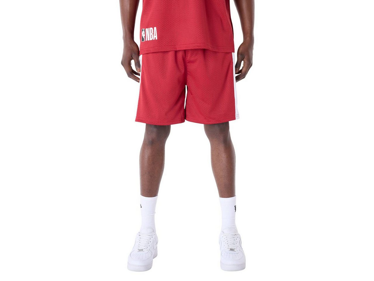 New Era Trainingsshorts Short New Era NBA Miami Heat mesh elastischer Bund mit Kordelzug von New Era