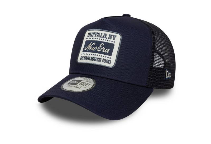 New Era Trucker Cap AFrame Trucker BRAND PATCH von New Era