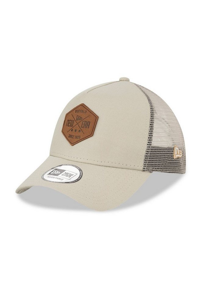 New Era Trucker Cap New Era Heritage Patch Trucker Cap NE PATCH Beige von New Era