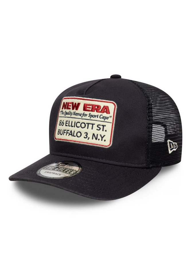 New Era Trucker Cap New Era NE Patch 19Twenty Trucker Adjustable Cap NE LOGO Dunkelblau von New Era
