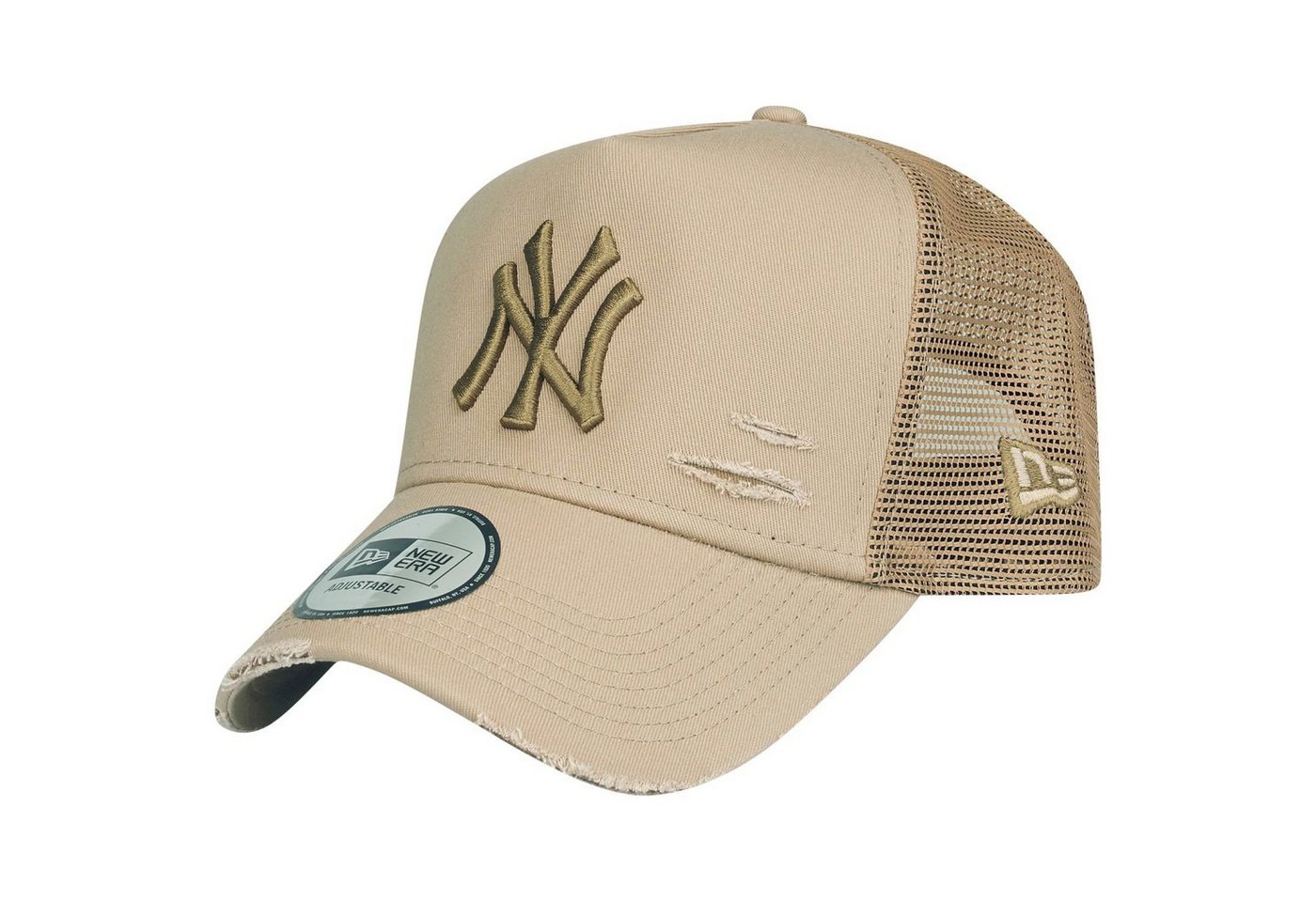 New Era Trucker Cap Trucker DISTRESSED New York Yankees von New Era