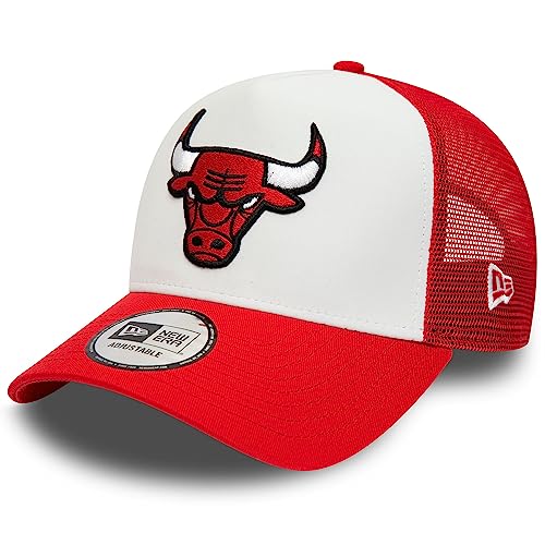 New Era Trucker Mesh Cap im Bundle mit UD Bandana Bulls Red/White #4252 von New Era