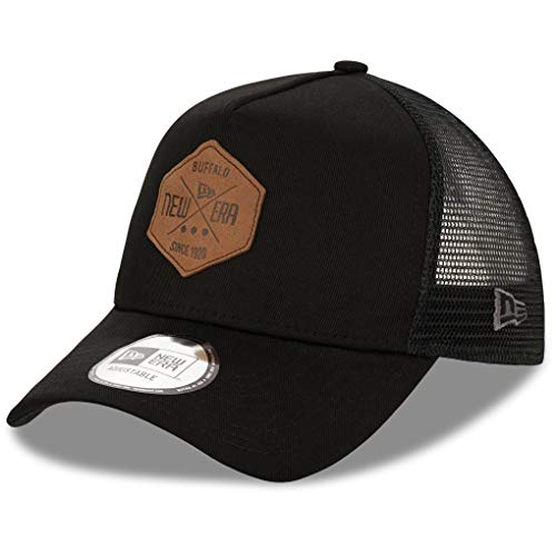 New Era Trucker Mesh Cap im Bundle mit UD Bandana NE Patch Black #4091 von New Era