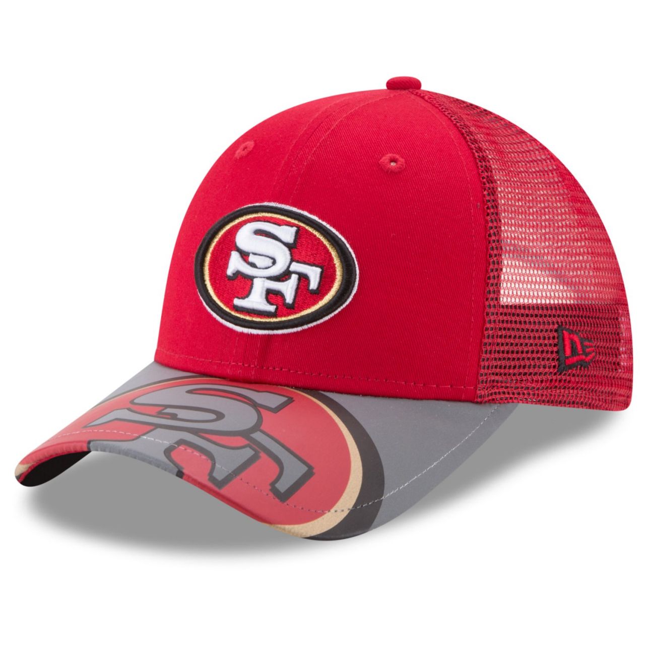 New Era Trucker Snapback Cap REFLECT San Francisco 49ers von New Era