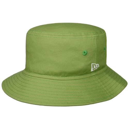 New Era Uni Essential Tapered Bucket Stoffhut Fischerhut Baumwollhut Sommerhut Sonnenhut Damen/Herren - Winter Herbst Frühjahr Sommer Frühling-Sommer Herbst-Winter - L (59-60 cm) grün von New Era