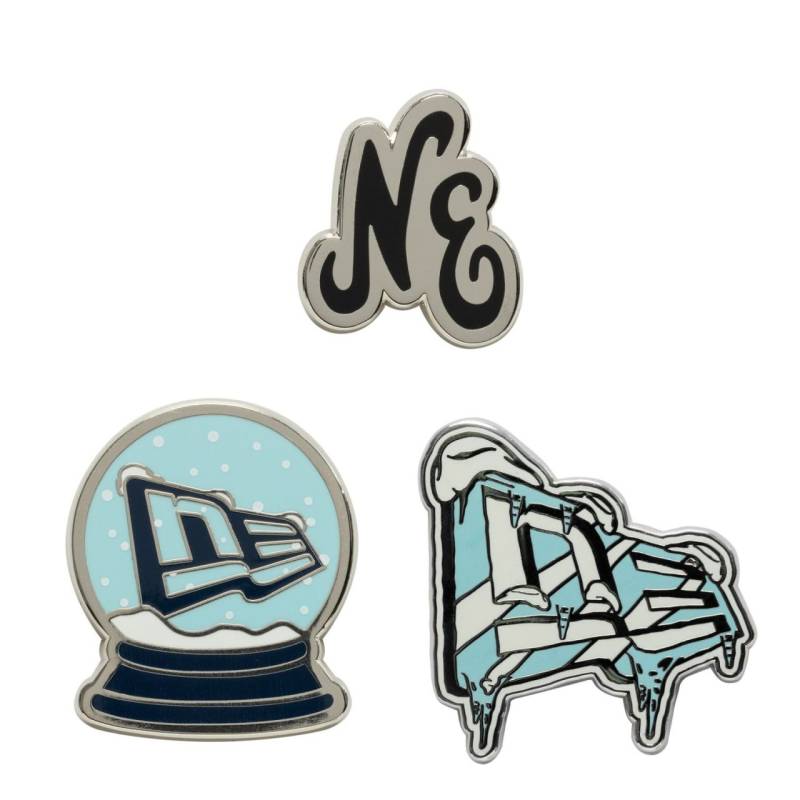 New Era Universal Schmuck Caps PIN BADGE 3er Set von New Era