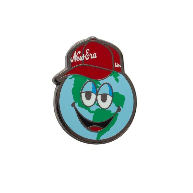 New Era Universal Schmuck Caps PIN BADGE EARTH von New Era