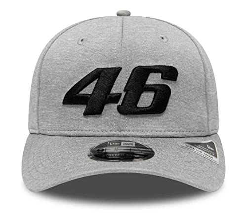 New Era - VR46 Shadow Tech 9Fifty Stretch Snapback Cap Farbe Grau, Größe M-L von New Era