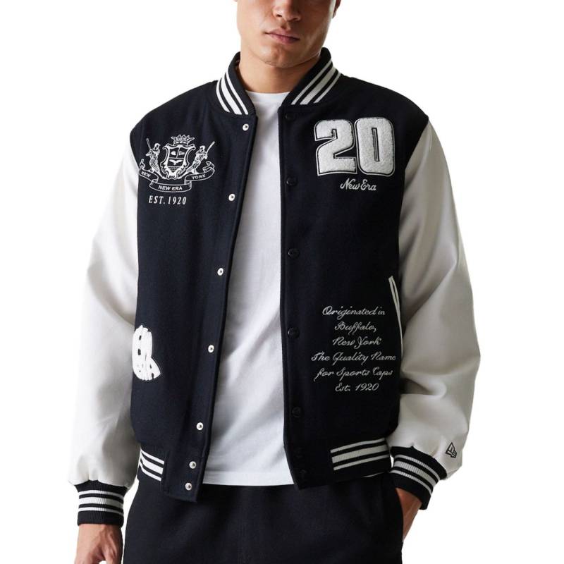 New Era Varsity College Jacke - BRAND PATCHES von New Era