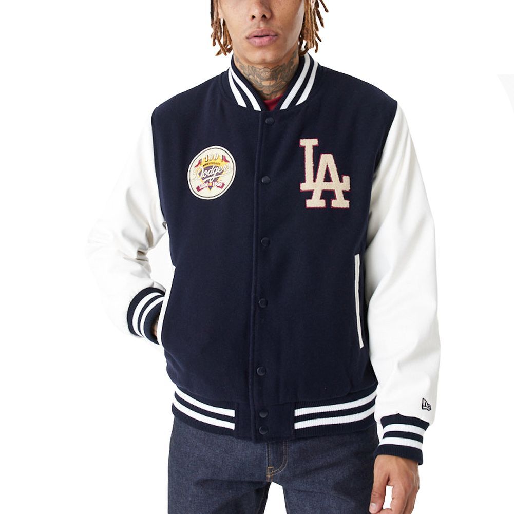 New Era Varsity College Jacke - Los Angeles Dodgers von New Era