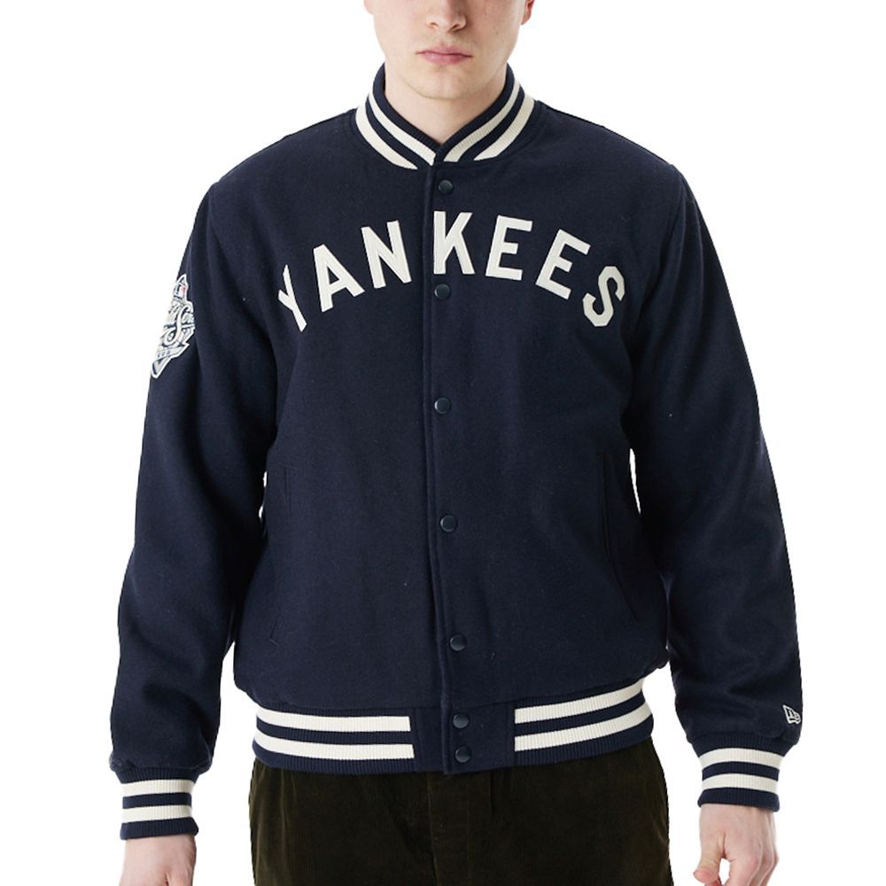 New Era Varsity College Jacke - PATCHES New York Yankees von New Era