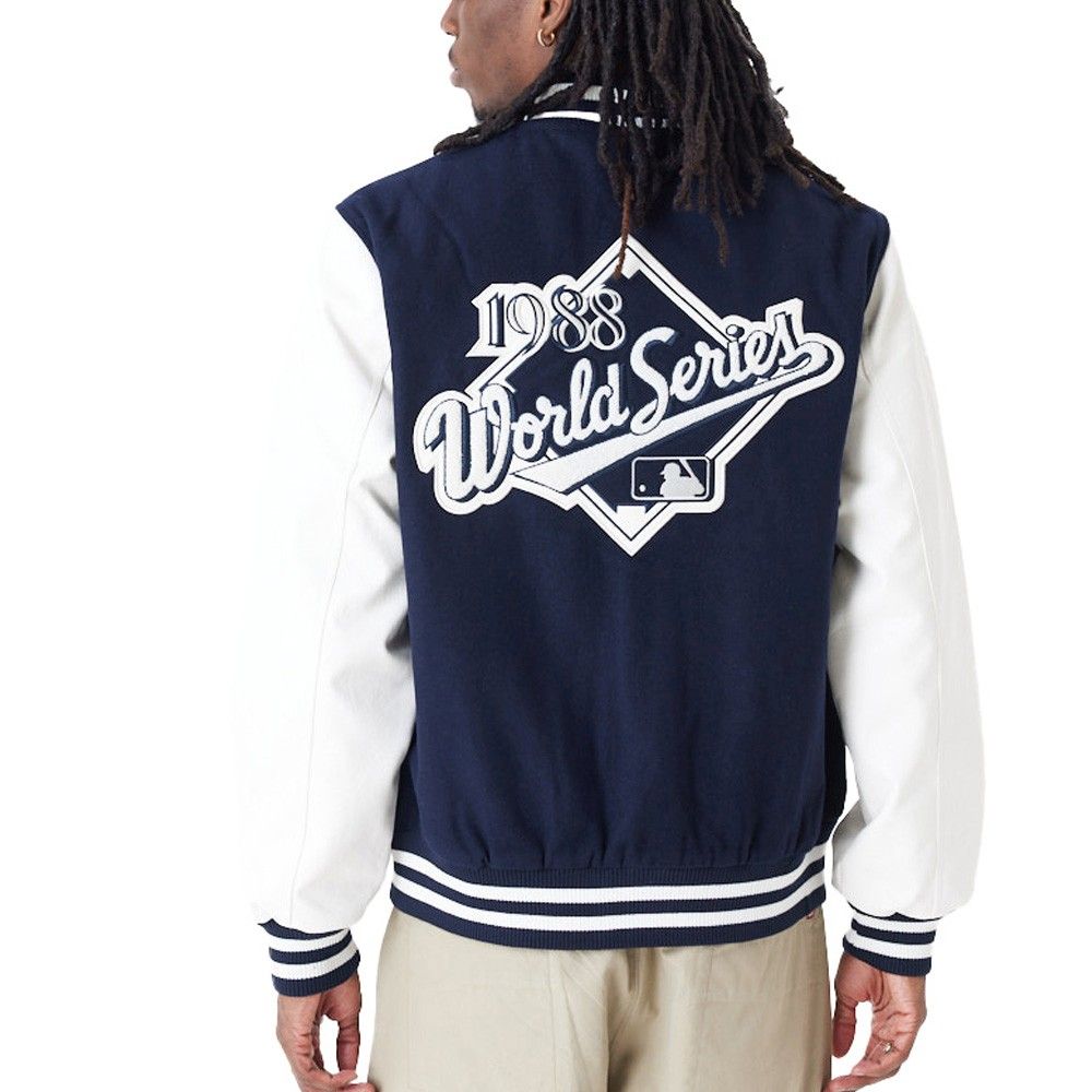 New Era Varsity College Jacke - WORLD SERIES LA Dodgers von New Era