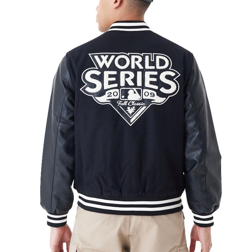 New Era Varsity College Jacke - WORLD SERIES NY Yankees von New Era