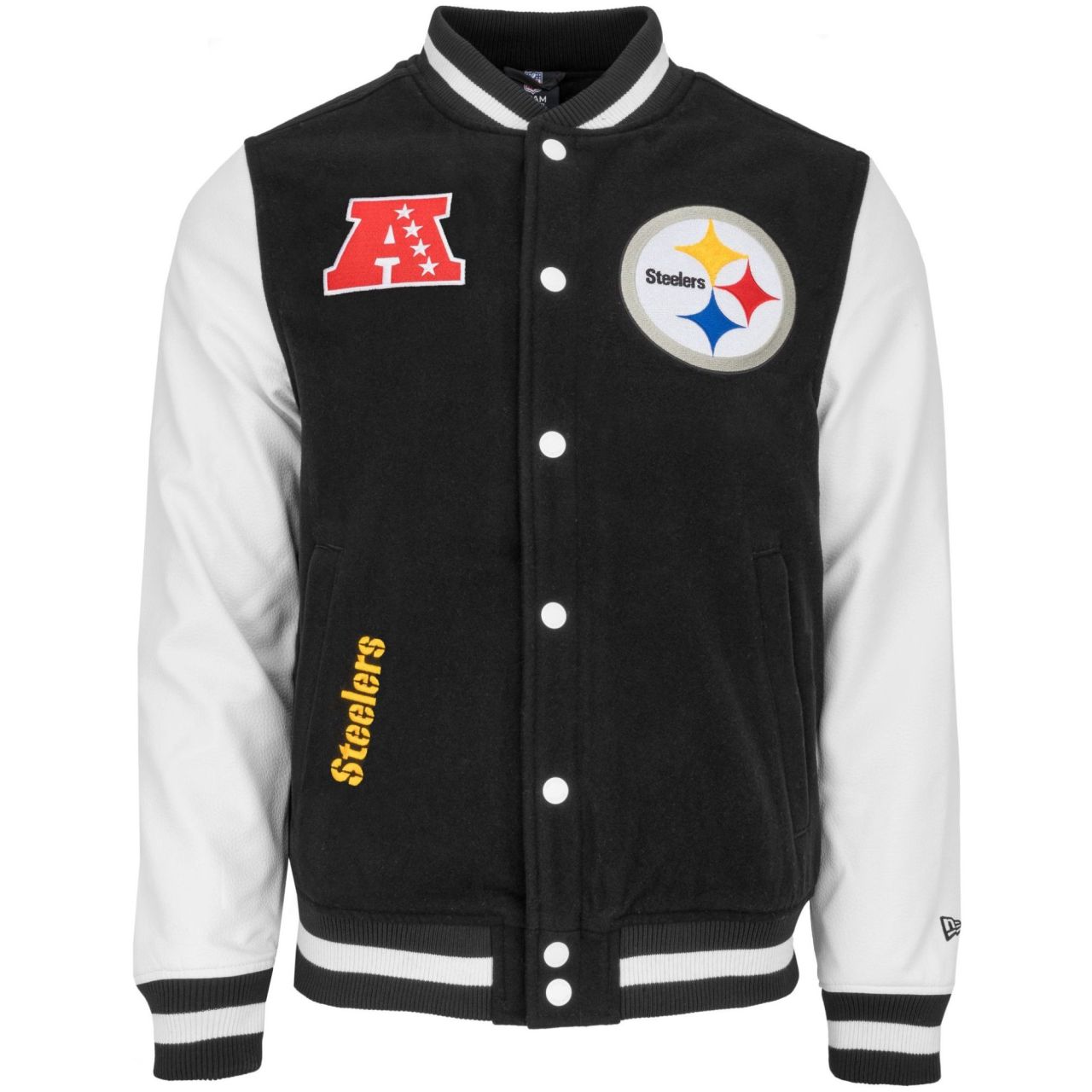 New Era Varsity NFL SIDELINE Jacke - Pittsburgh Steelers von New Era