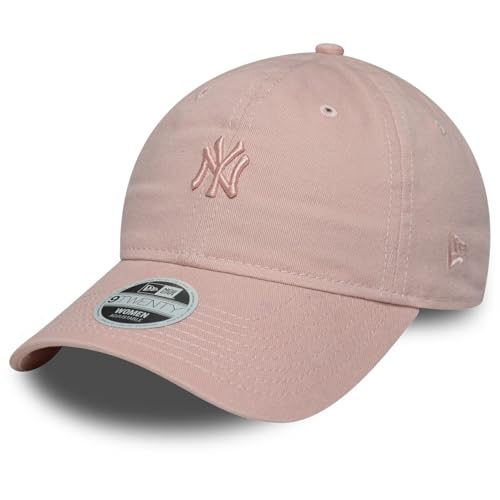 New Era 9Twenty Damen Cap - Washed New York Yankees rosa von New Era