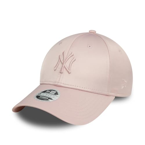 New Era 9Forty Damen Cap - Satin New York Yankees rosa von New Era