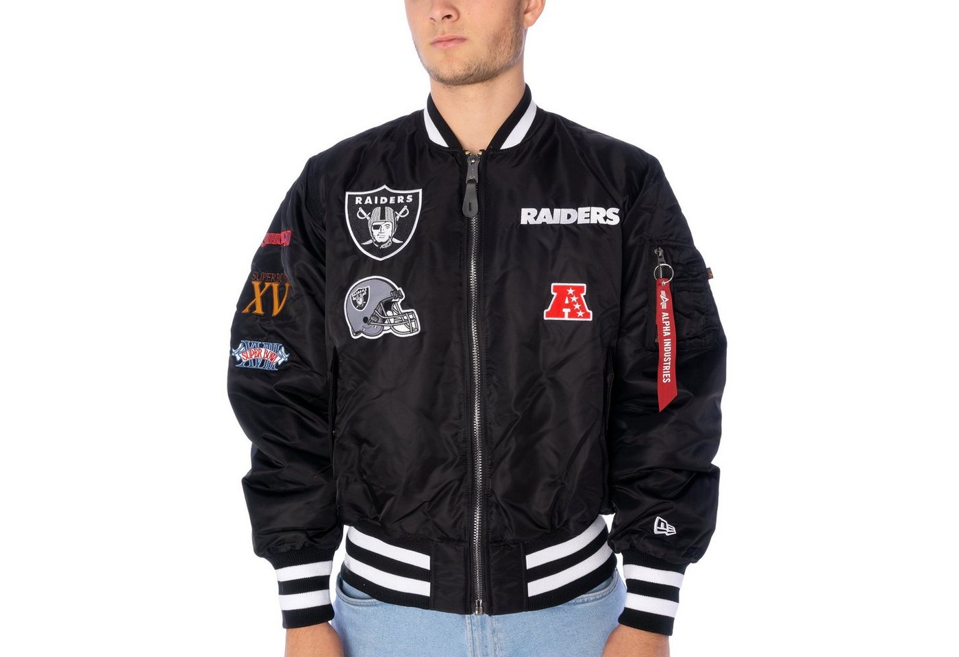 New Era Wendejacke Jacke New Era Alpha MA-1M Raiders Wendejacke von New Era