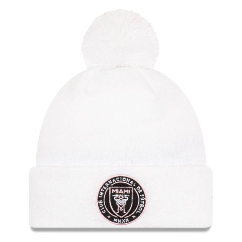 New Era Winter Mütze Beanie - MLS Inter Miami weiß von New Era