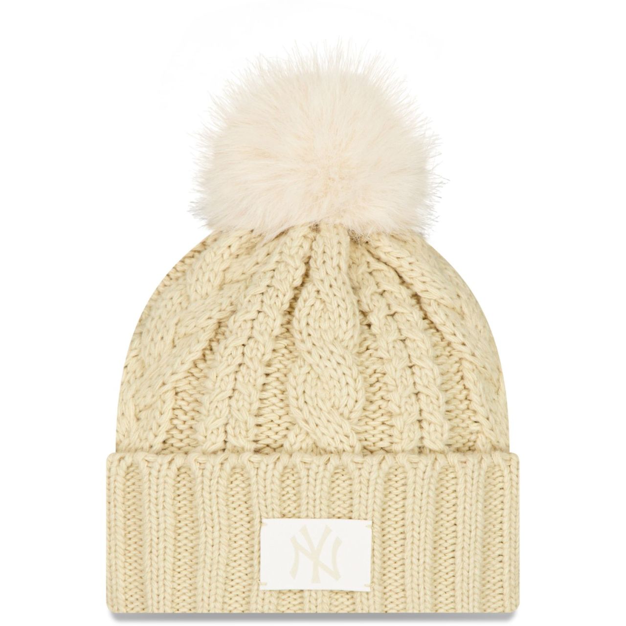 New Era Wintermütze Beanie - CABLE KNIT New York Yankees von New Era