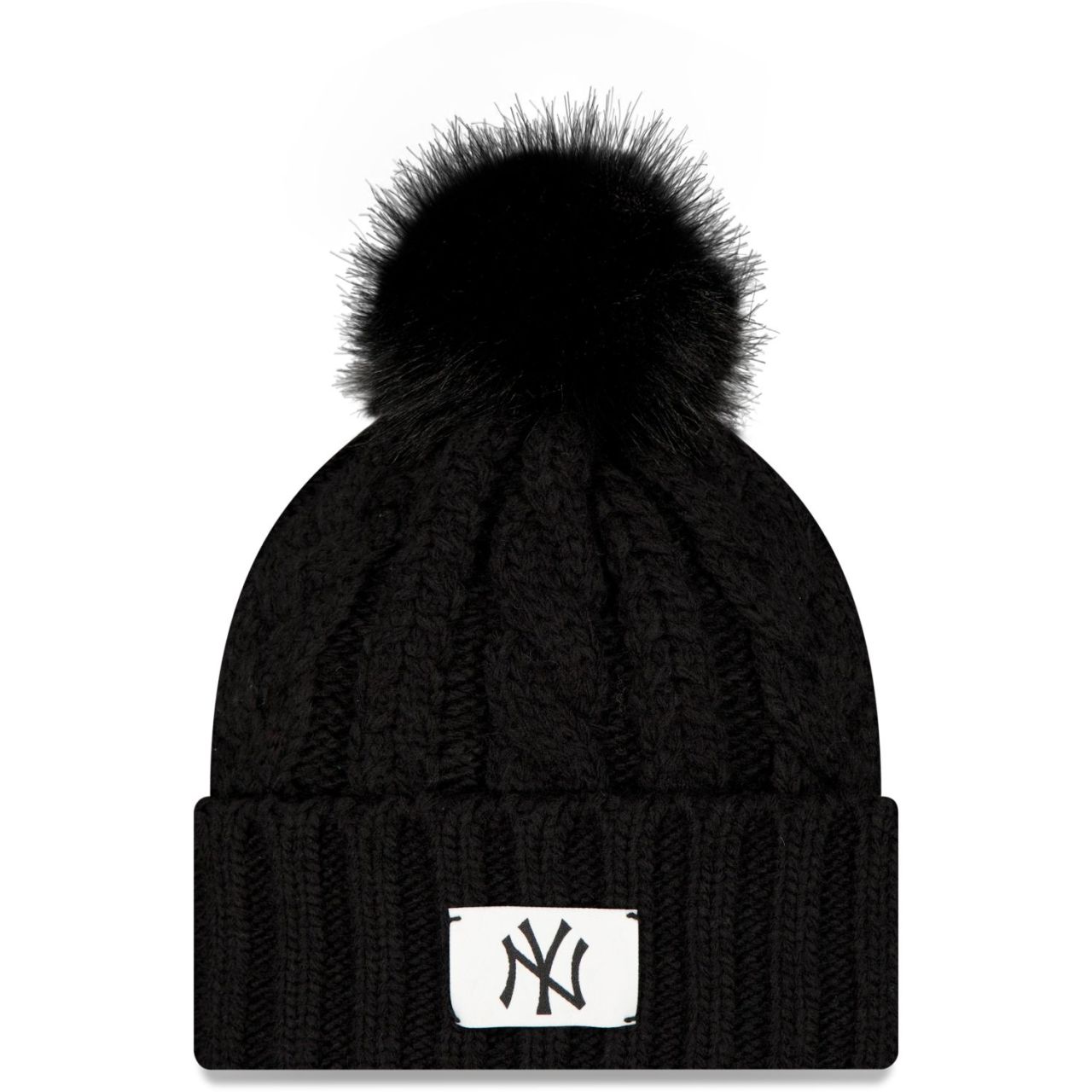 New Era Wintermütze Beanie - CABLE New York Yankees schwarz von New Era