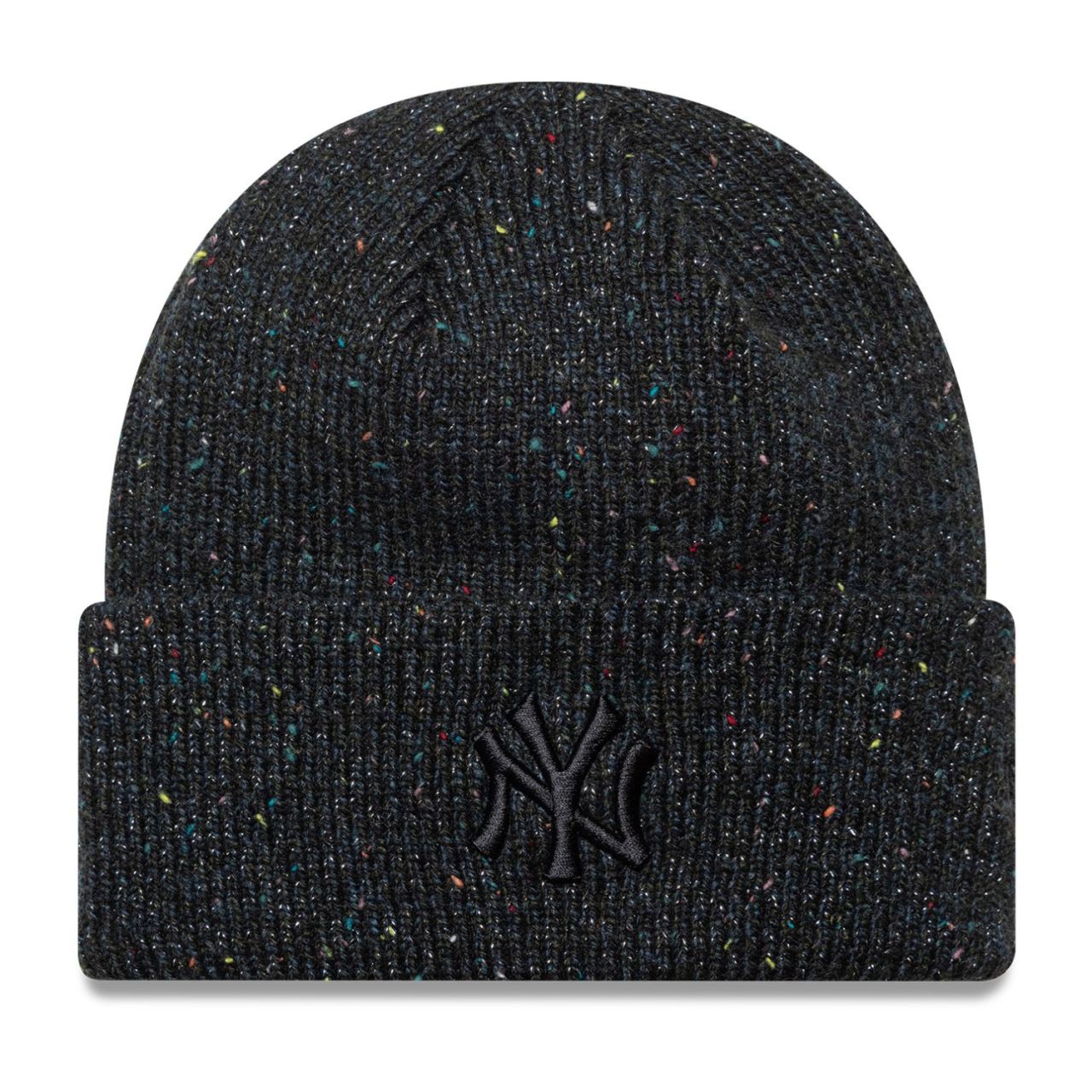 New Era Wintermütze Beanie GLITTER New York Yankees schwarz von New Era