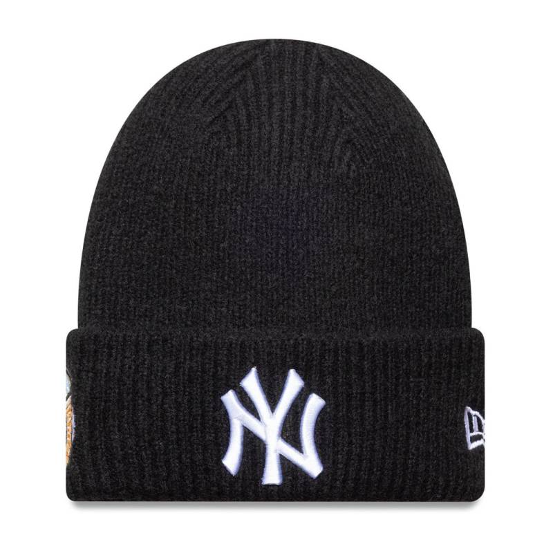 New Era Wintermütze Beanie - PATCH New York Yankees schwarz von New Era