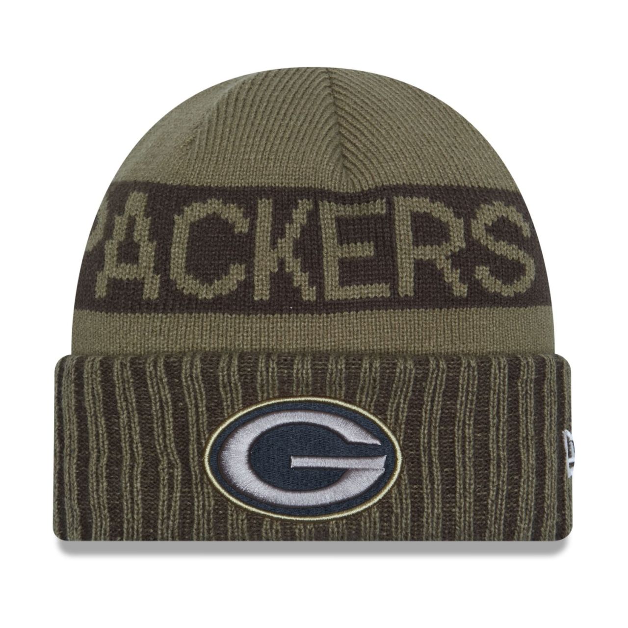 New Era Wintermütze - SALUTE TO SERVICE Green Bay Packers von New Era