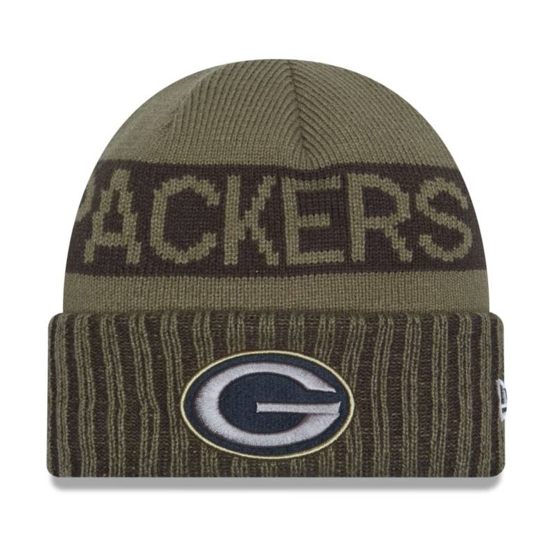 New Era Wintermütze - SALUTE TO SERVICE Green Bay Packers von New Era