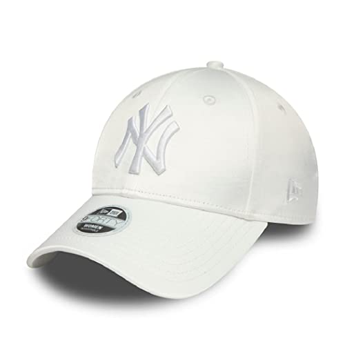 New Era New Yorks Yankees MLB Satin White 9Forty Adjustable Women Cap - One-Size von New Era