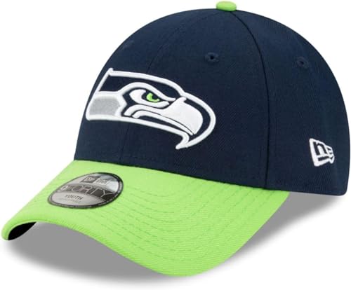 New Era Youth The League 9Forty Cap ~ Seattle Seahawks Marineblau von New Era