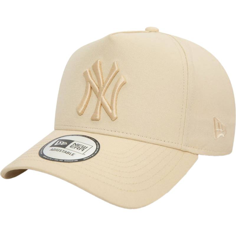 New York Yankees League Essential Light Beige 9FORTY E-Frame Adjustable Cap von New Era