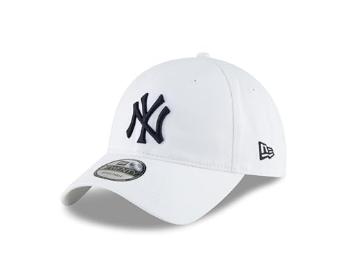 New Era New York Yankees MLB Core Classic Weiß Verstellbare 9Twenty Cap - One-Size New Era New York Yankees MLB Core Classic Weiß Verstellbare 9Twenty Cap - One-Size von New Era