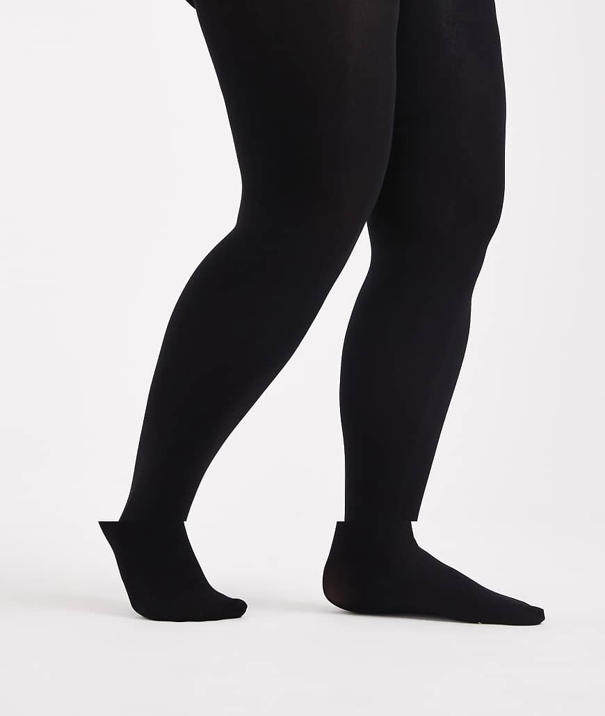 New Look Curve - 2er-Pack Strumpfhosen in Schwarz, 100 DEN New Look Curve - 2er-Pack Strumpfhosen in Schwarz, 100 DEN von New Look Plus