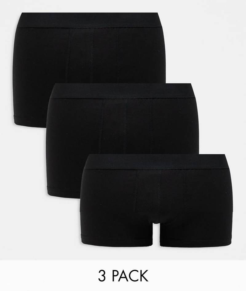 New Look - 3er-Pack Boxershorts in Schwarz von New Look