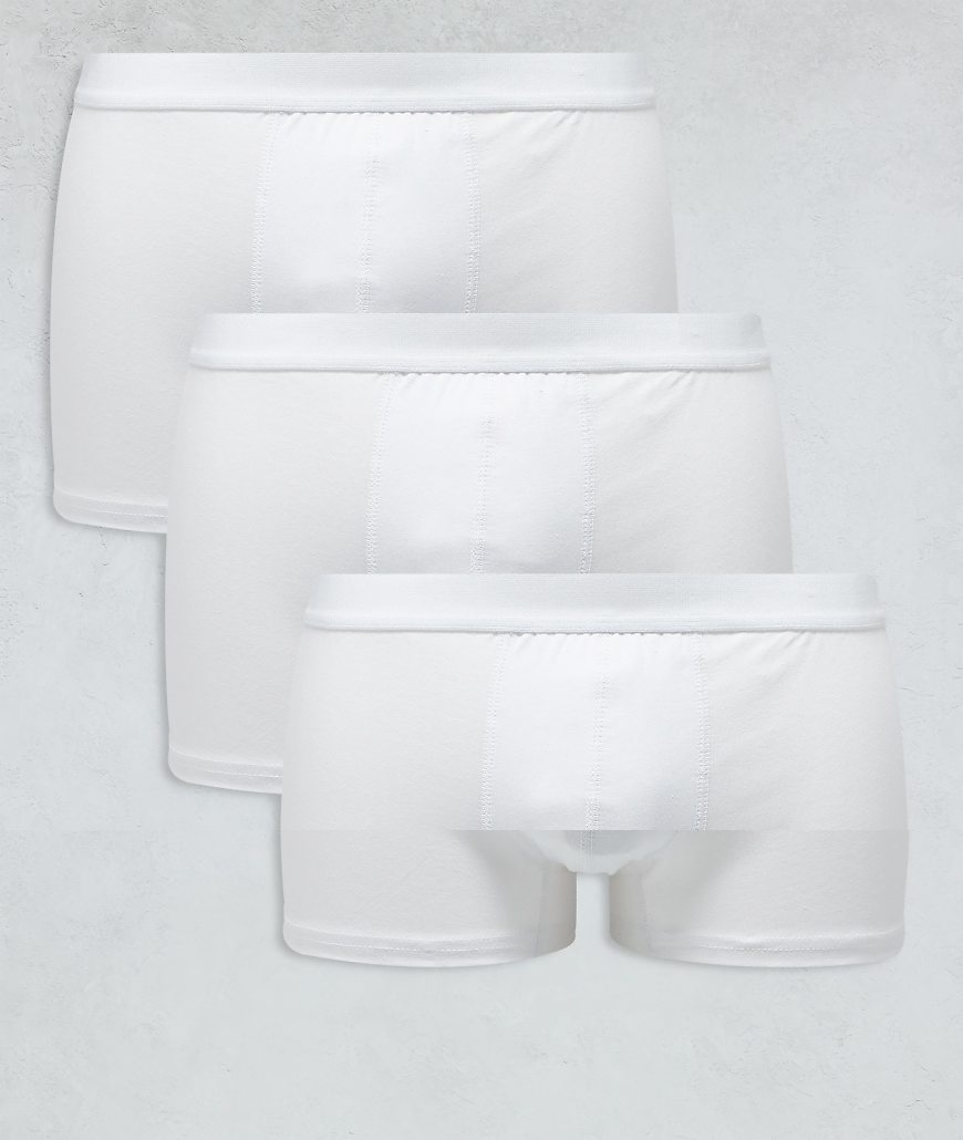 New Look - 3er-Pack Boxershorts in Weiß von New Look