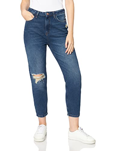 New Look Damen 3901914 Jeans, Blau (Blue Pattern), 36 (Herstellergröße: L32) von New Look