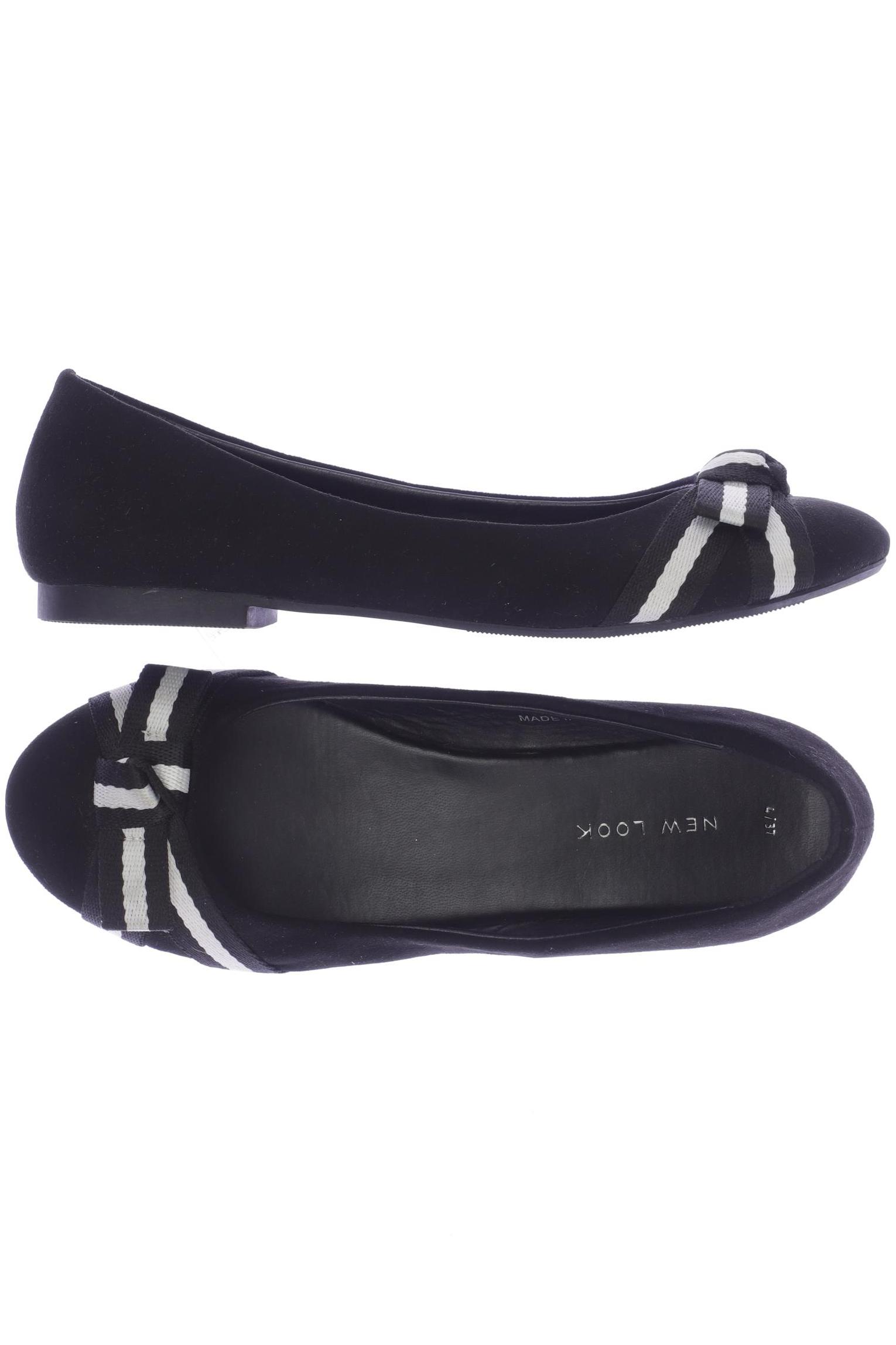 New Look Damen Ballerinas, schwarz von New Look