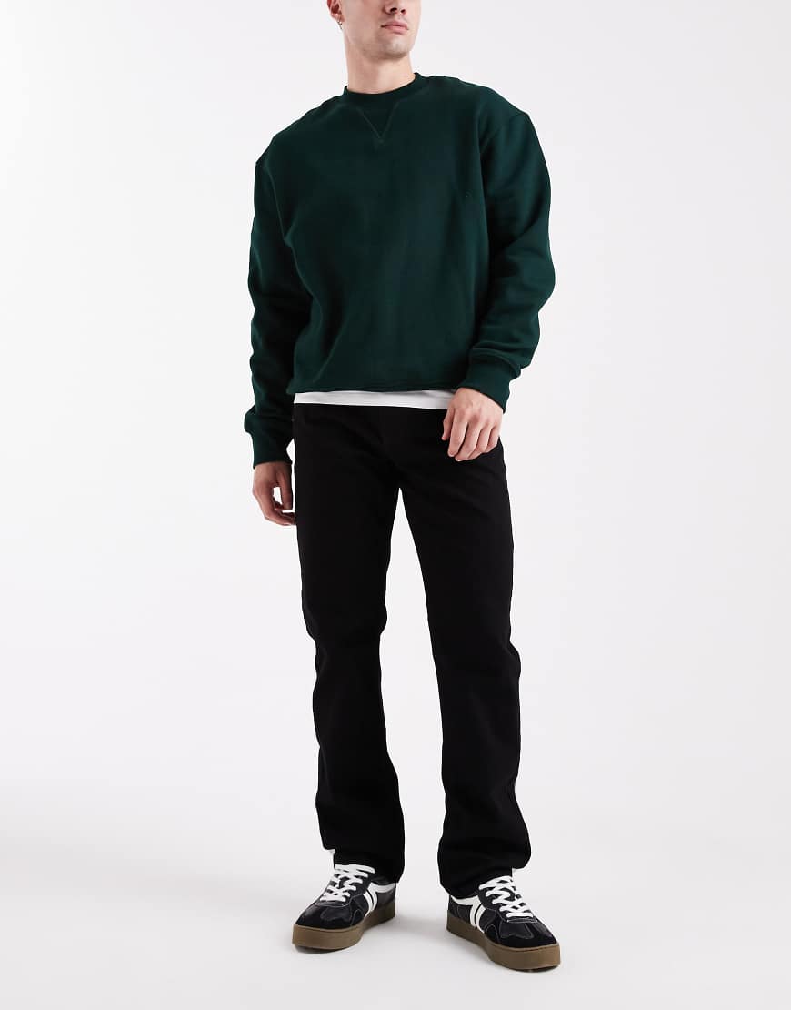 New Look - Gerade geschnittene Jeans in Schwarz von New Look