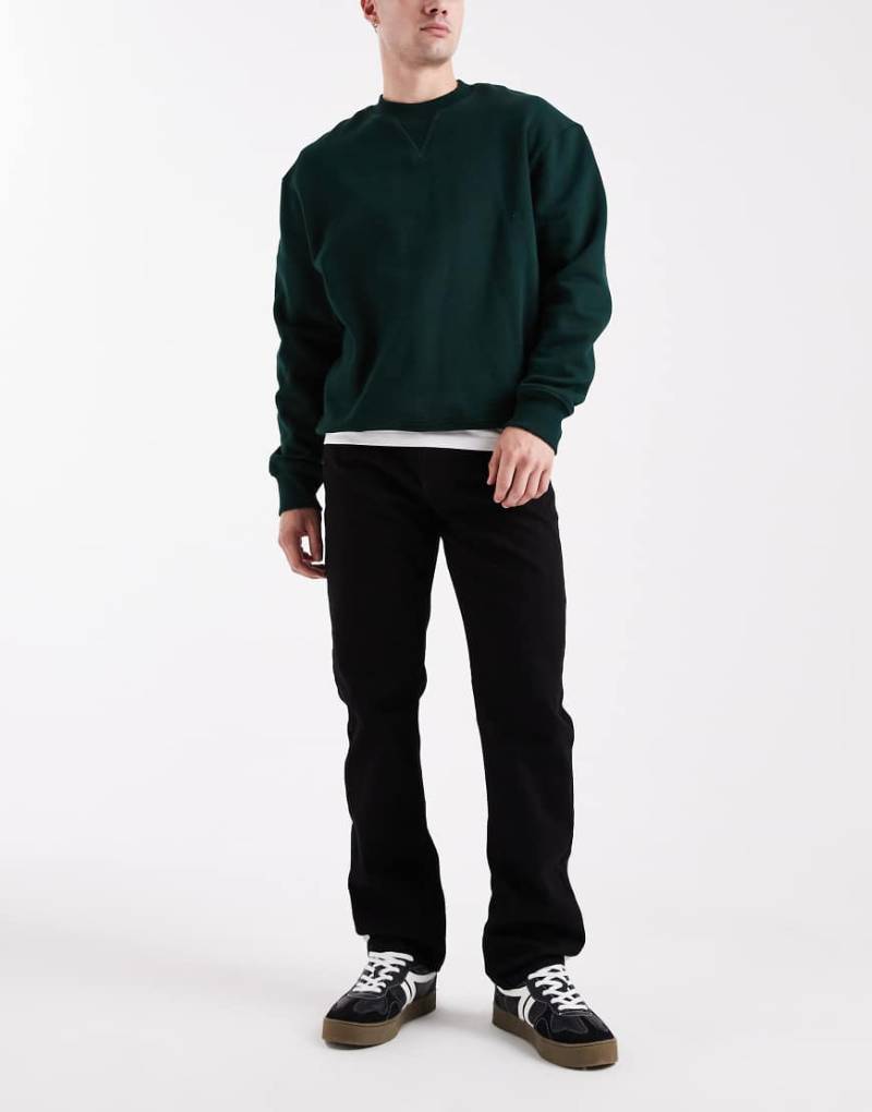 New Look - Gerade geschnittene Jeans in Schwarz von New Look