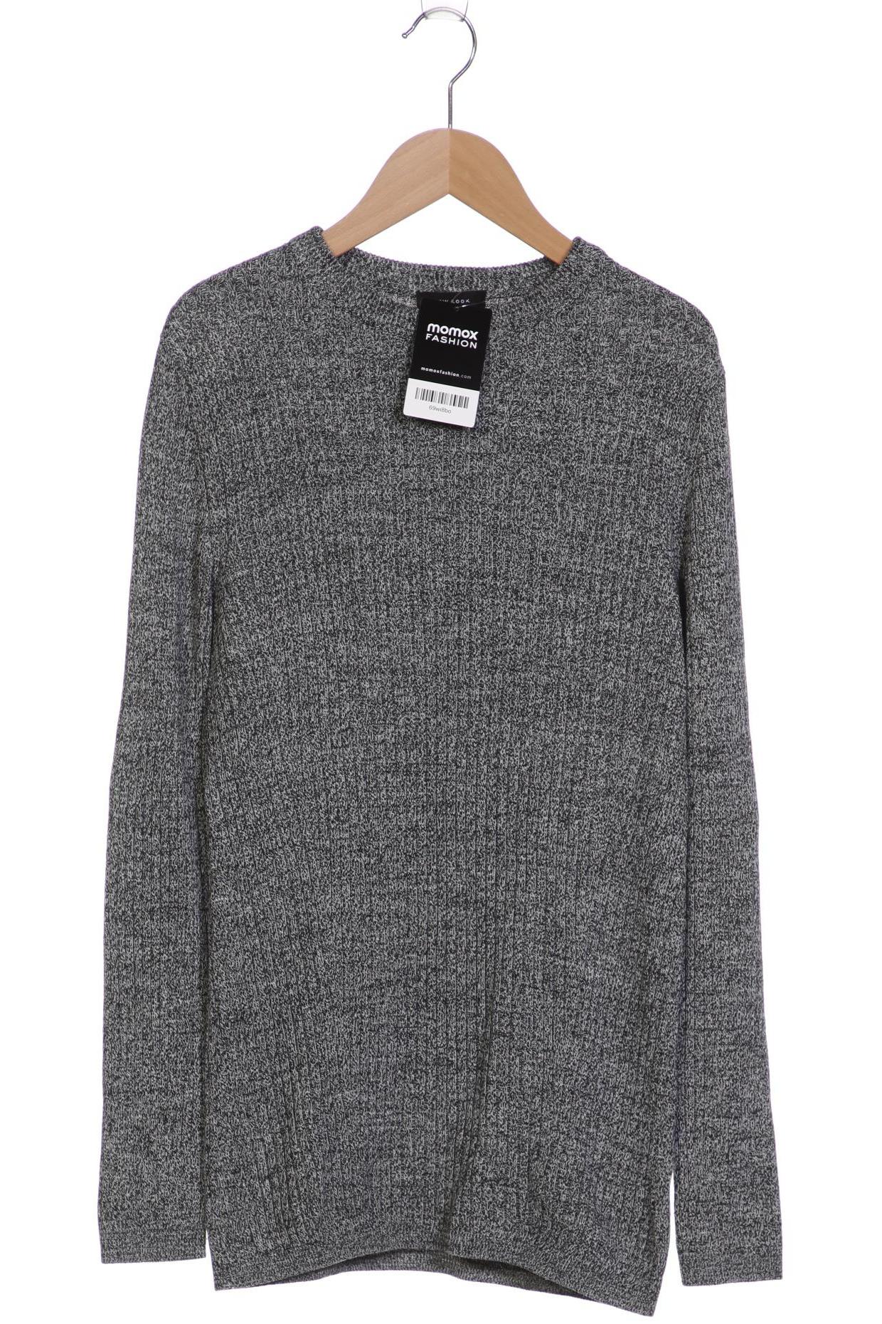 New Look Herren Pullover, grau von New Look